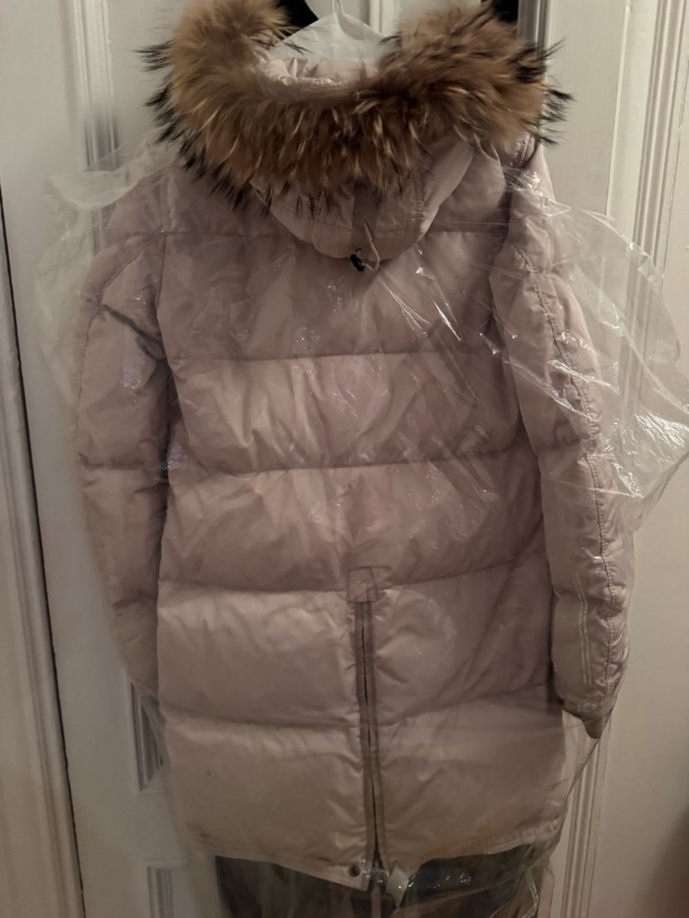 Parajumpers Long Puffer Coat with Real fur trimmed Hood FREE SHIPPING